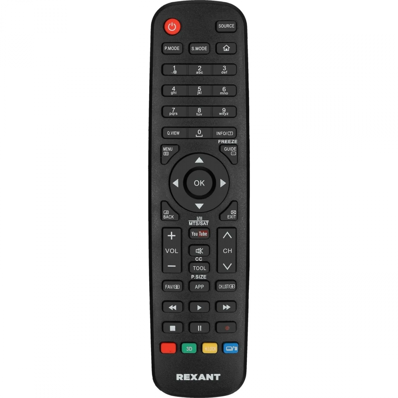 Пульт ДУ REXANT универс. д/телевизора Haier (38-0104) 2380007