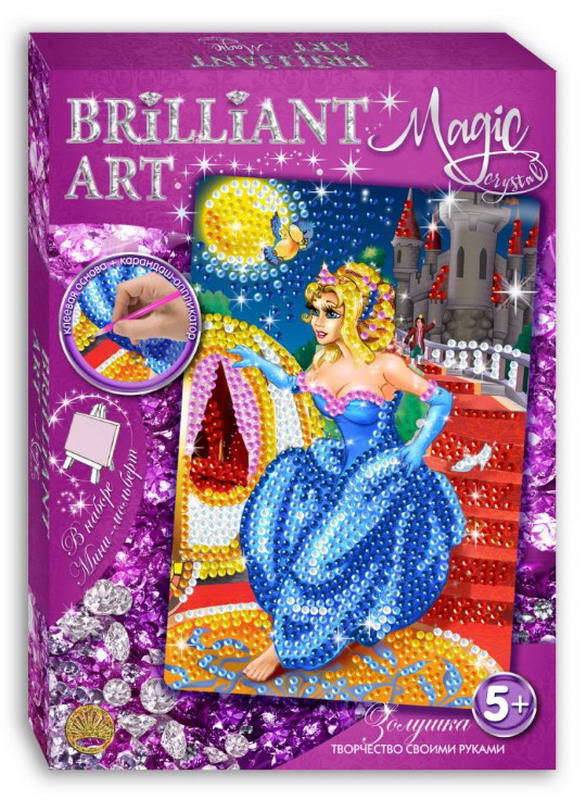 Мозаика со стразами Magic Crystal "Золушка" Лапландия 64542