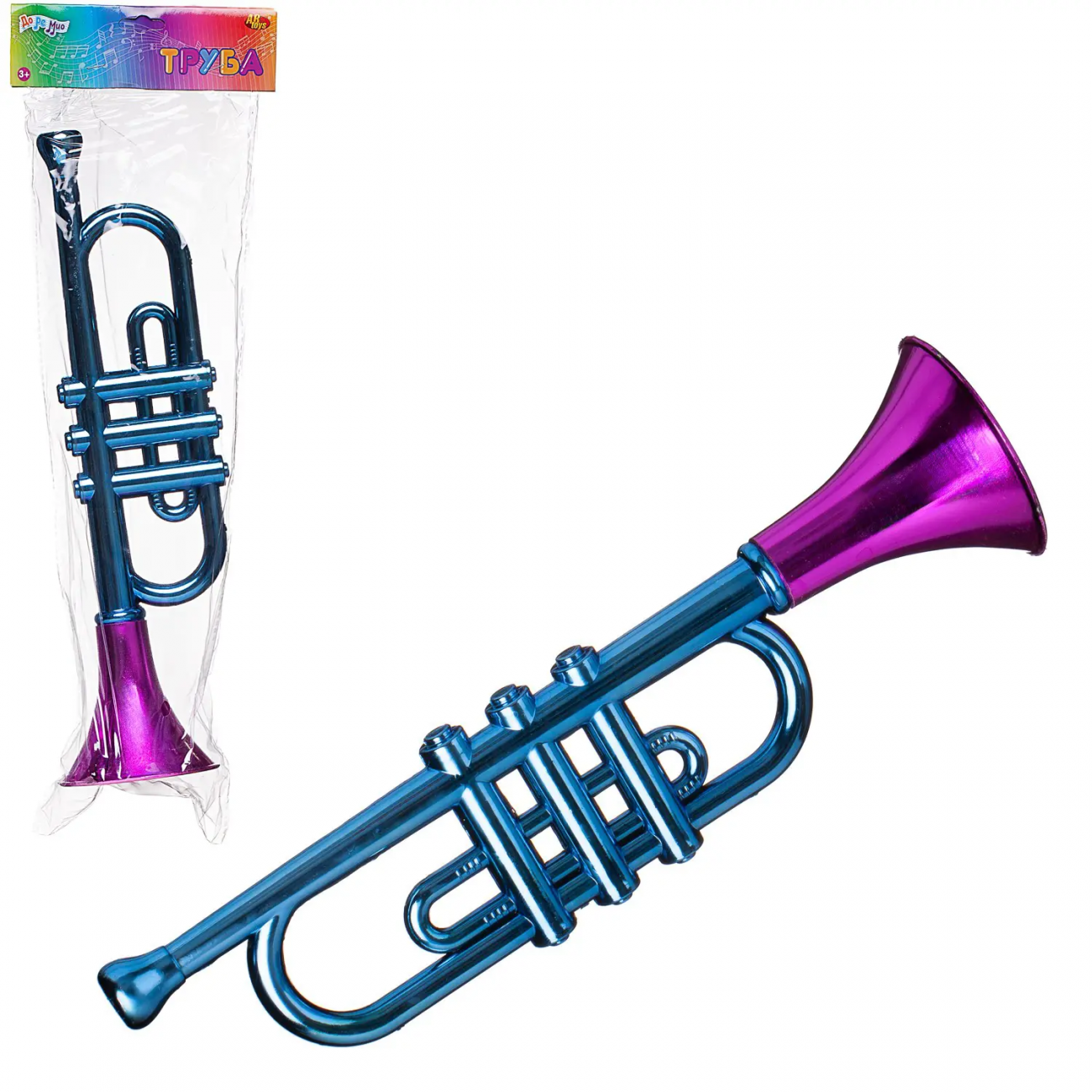 Музыкальный инструмент Труба ДоРеми, вид 2 Abtoys D-00051/вид2