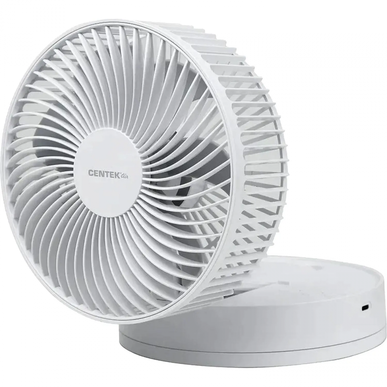 Вентилятор настольный Centek CT-5042 Аккум. 5400мАч/ 12Вт/ 4скор/ Таймер 8ч 2271105