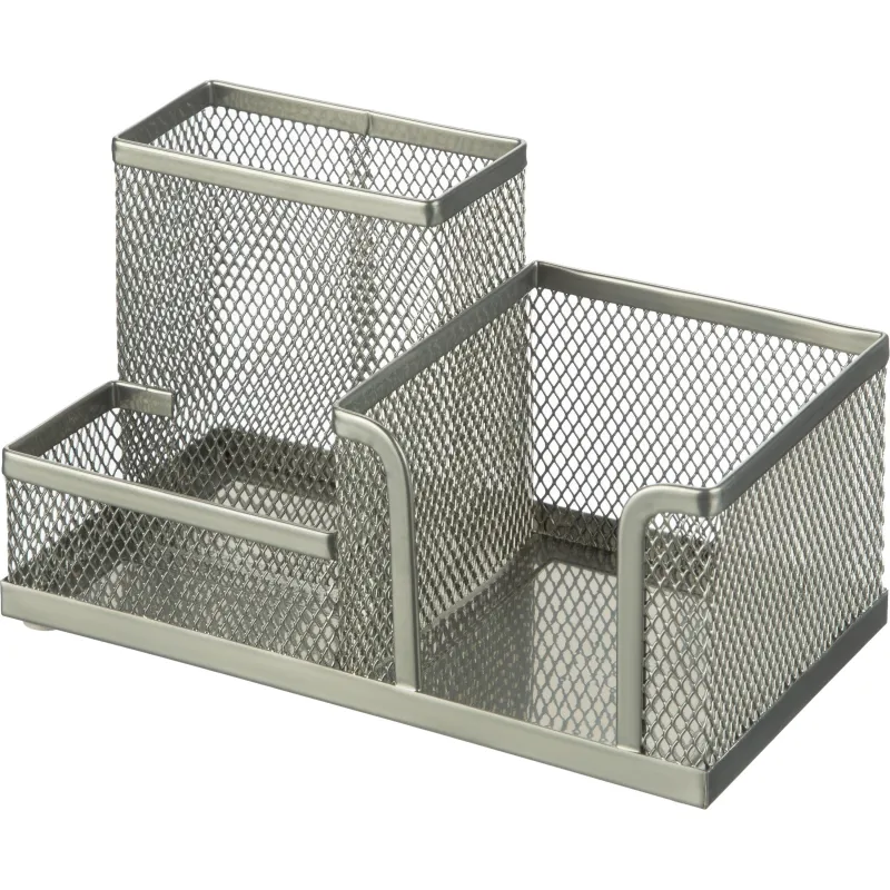 Подставка-органайзер для канц принадлежностей Attache серебр 185x93x102мм 1824459