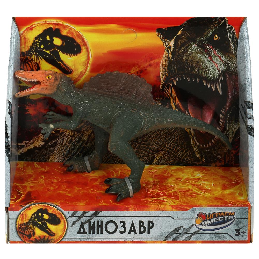 Игрушка пластизоль динозавр спинозавр, 14 см. ИГРАЕМ ВМЕСТЕ 2004Z296 R3