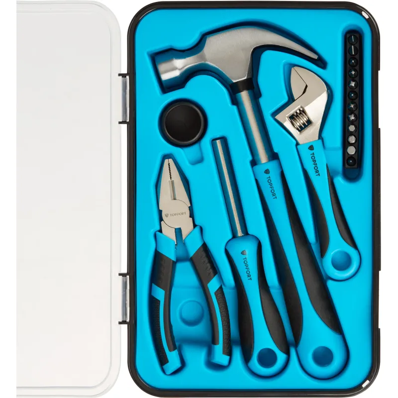 Набор инструментов TOPFORT 17 предметов (HYZ02917-1) 2106424