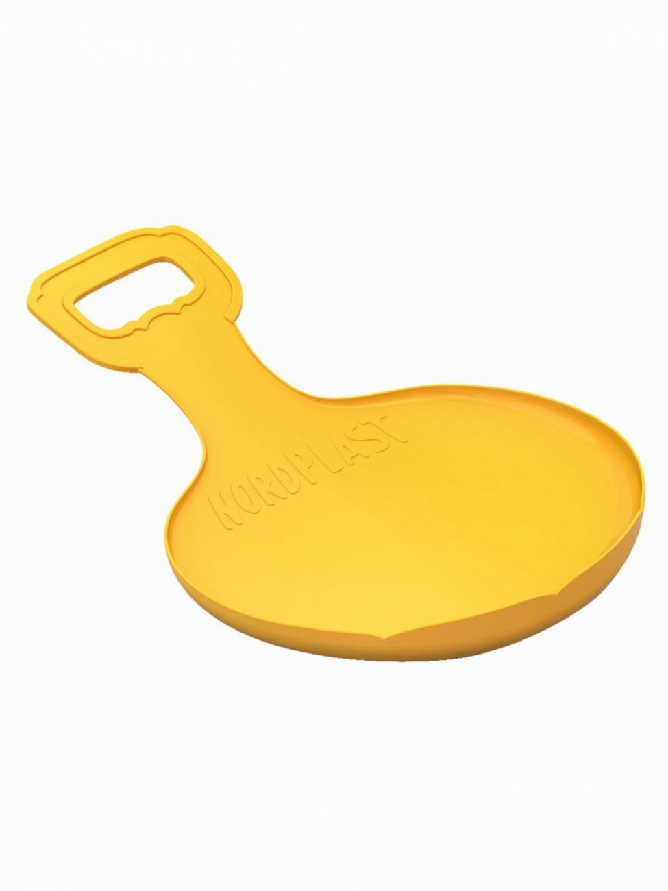 НОРДПЛАСТ Ледянка 35,5х29,5см желтая Н-031/желтая
