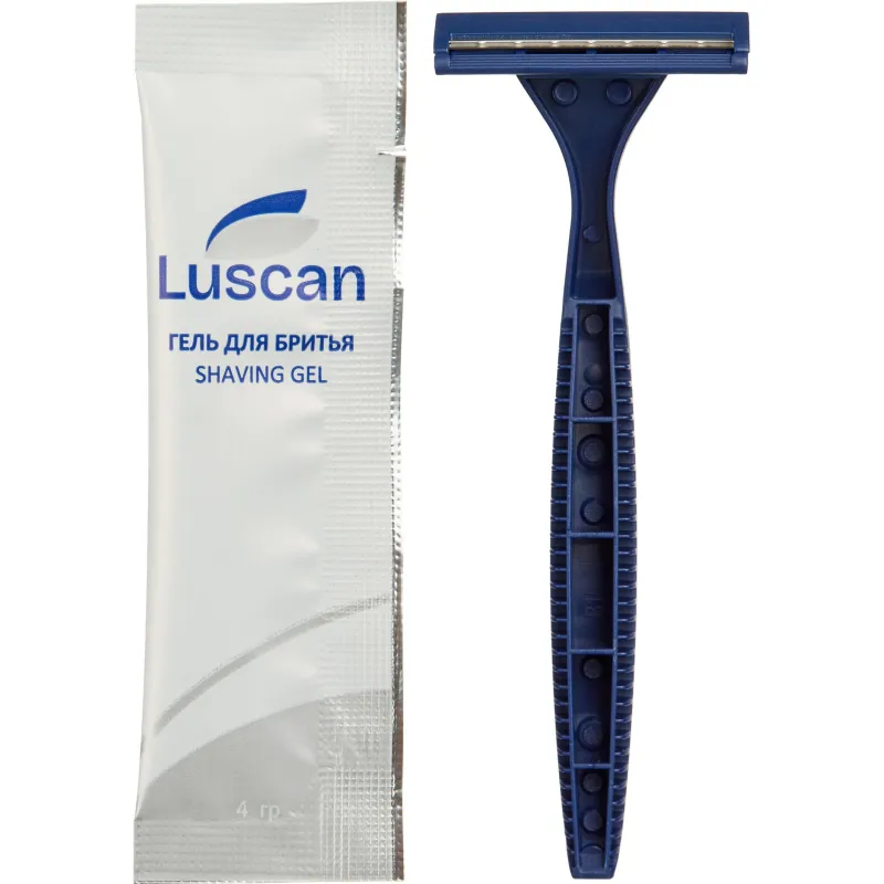 Набор бритвенный Luscan флоупак, 200шт 1997344