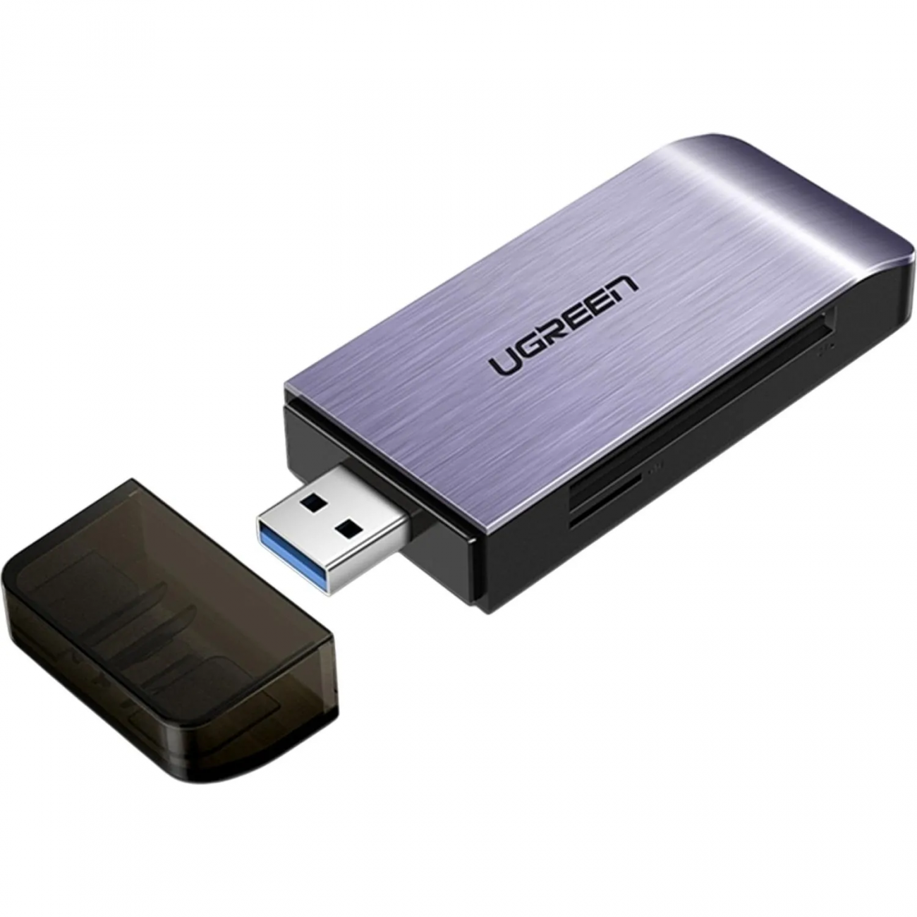 Картридер UGREEN CM180 (50541)мультифункц.USB-A 3.0 to TF/SD/CF/MS сер.косм 2421330 50541_