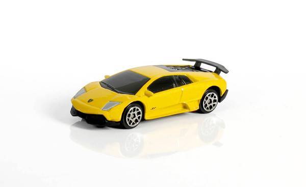 Машина металлическая RMZ City 1:64 Lamborghini Murcielago LP670-4 (желтый) Uni-Fortune 344997S-YL