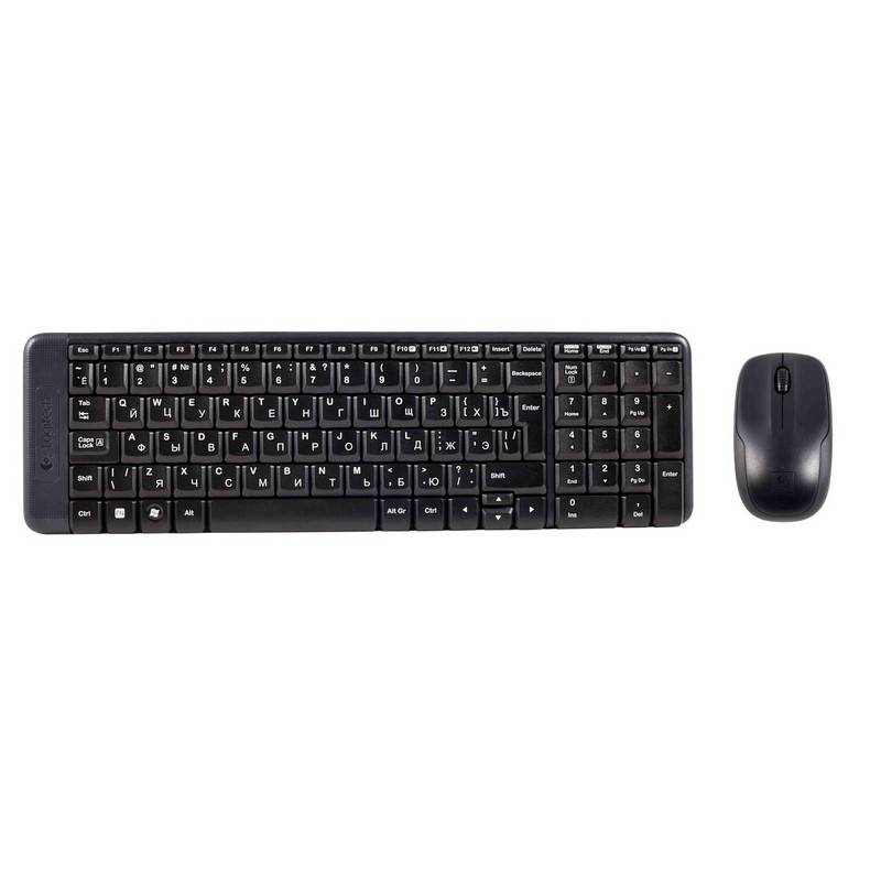 Набор клавиатура+мышь Logitech Wireless Desktop MK220(920-003169) 888547