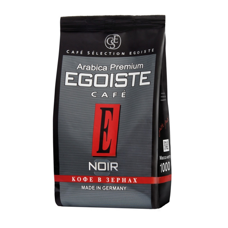 Кофе в зернах Egoiste Noir 1 кг. 475012