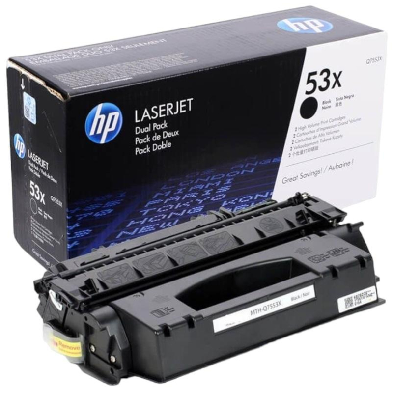 Картридж лазерный HP 53X Q7553X чер. пов.емк. для LJ 2015 81634