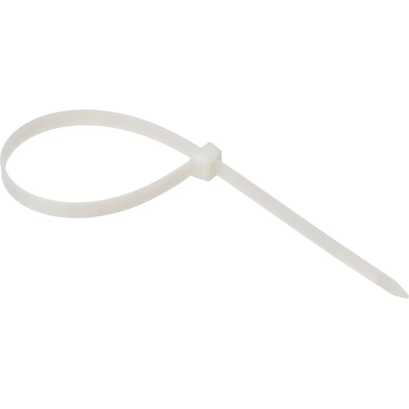 Хомут стяжка нейлоновая TOPFORT 8х300 белый 100 шт/уп 2097661