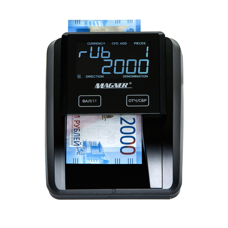 Детектор банкнот Magner 215 с АКБ 1961930 M215B