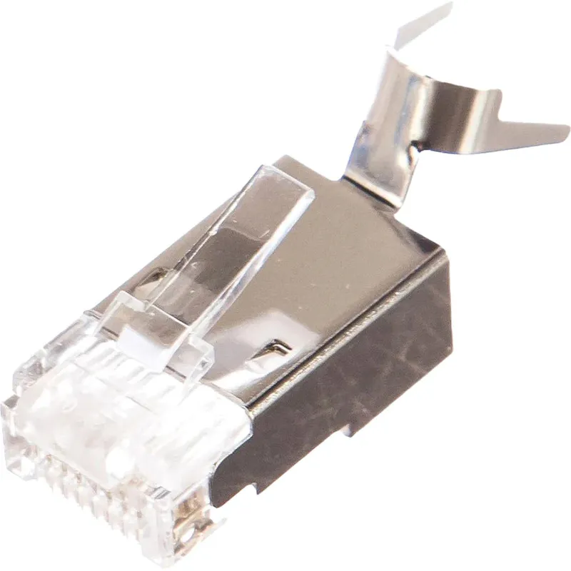 Коннектор TWT TWT-PL45/S-8P8C-6A RJ45 STP, универсальный, cat.6A 100шт/уп 2167610