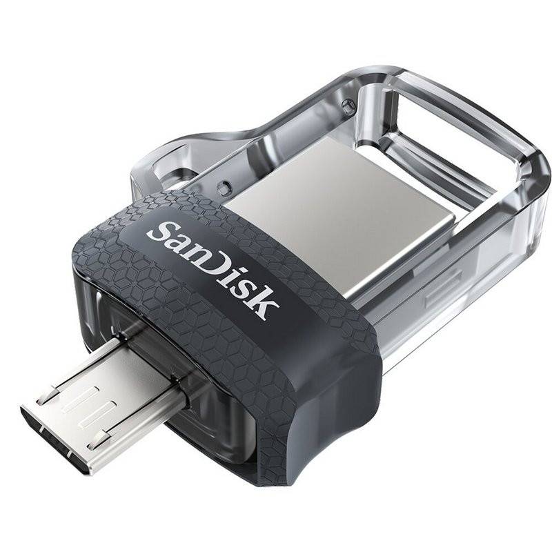 Флеш-память SanDisk Ultra Dual Drive, 64Gb, USB 3.0, micUSB, SDDD3-064G-G46 993446