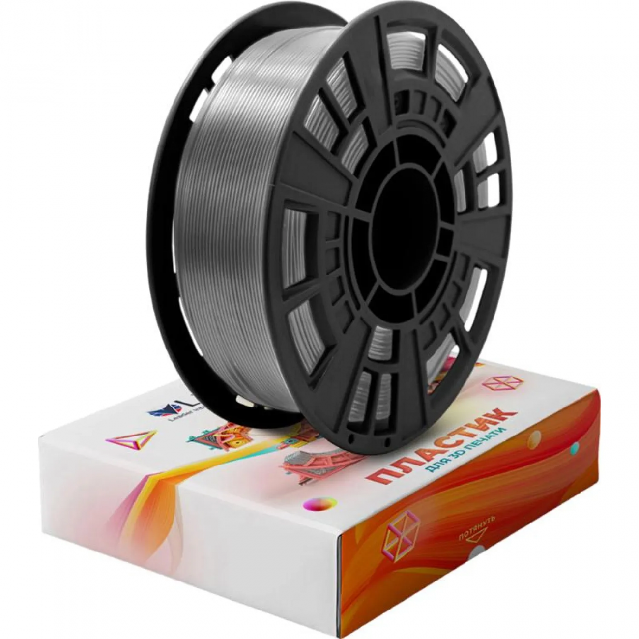 Катушка ABS+ пластик LIDER-3D Серый 2306110 140999-12
