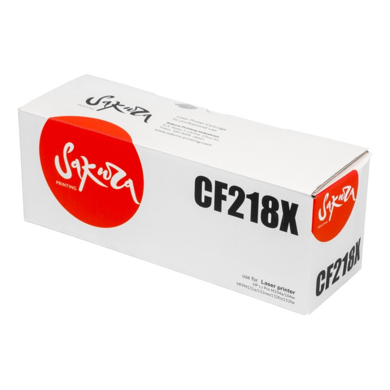 Картридж лазерный SAKURA 18A CF218X чер. пов.емк. для HP LJ Pro M104/M132 1165901