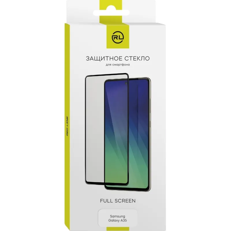 Защитное стекло Red Line Samsung Galaxy A35 FULL GLUE чер(УТ000038253) 2146524