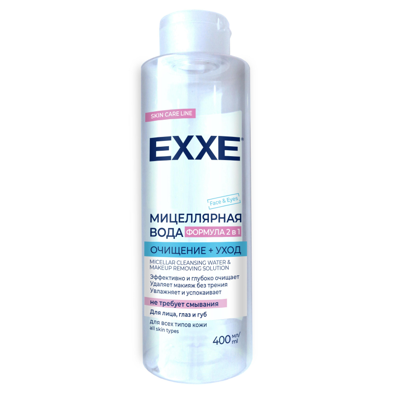 Вода мицеллярная EXXE Очищение+уход 400 мл С0006676 1565587