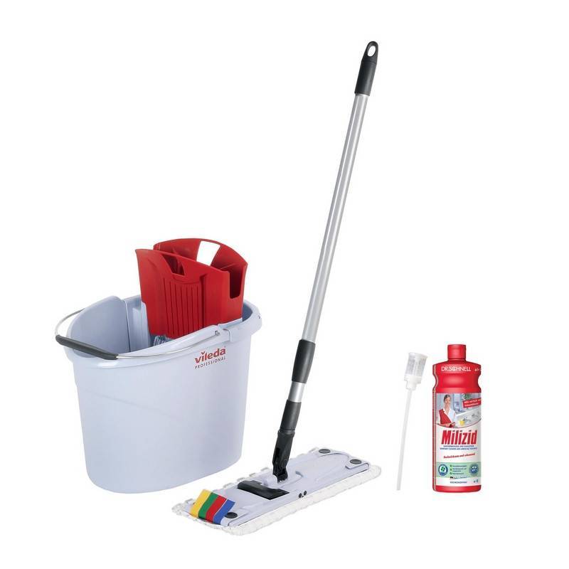 Комплект для уборки стартовый набор УльтраСпид Мини красный 143567 Vileda Professional 911872