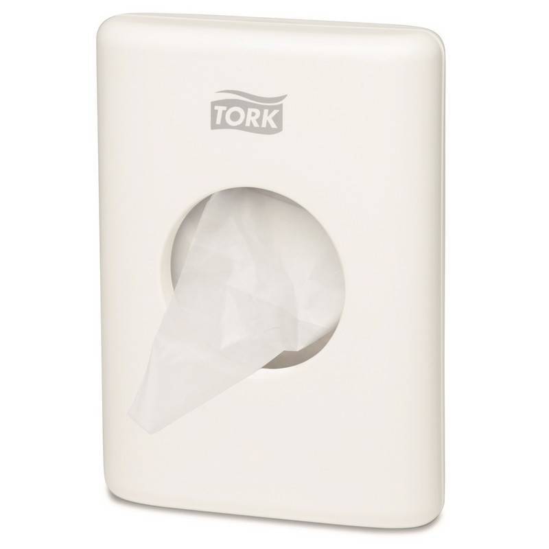 Диспенсер для гигиенических пакетов Tork белый (566000) 968595