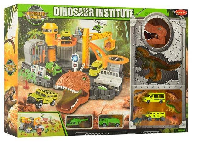 Паркинг "Научно-исследовательская база" с динозаврами Наша Игрушка SY9918