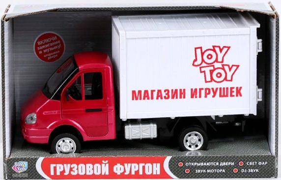 Машина инерционная фургон "Магазин игрушек" свет/звук, открываются двери Play Smart A071-H11012