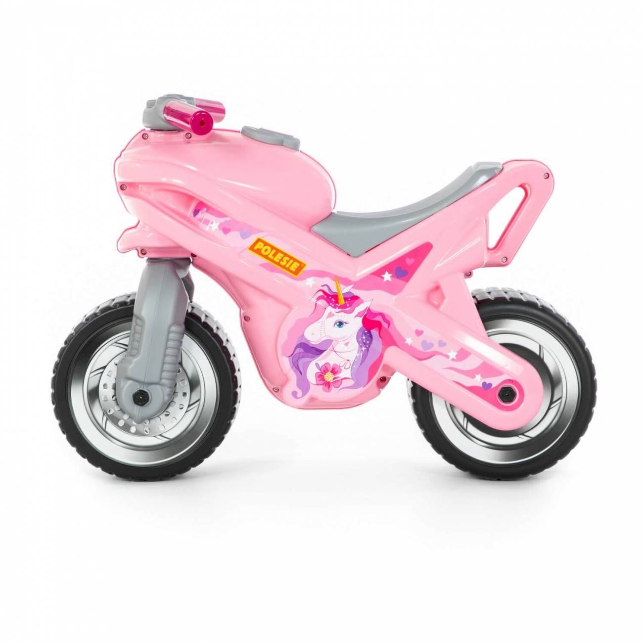 Каталка-мотоцикл "МХ" (розовая) Полесье П-80608