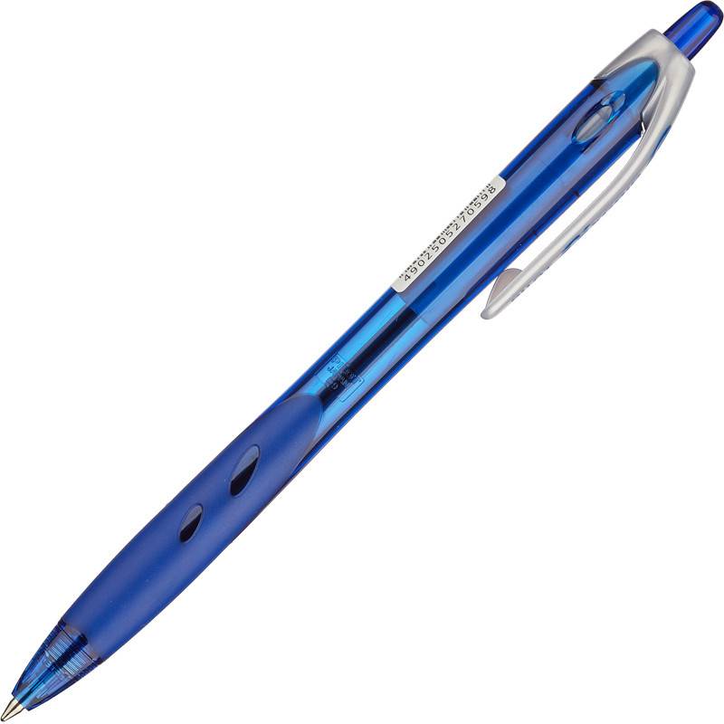Ручка шариковая автоматическая Pilot BPRG-10R-F Rex Grip синяя (линия 0.22 мм) BPRG-10R-F-L 49368
