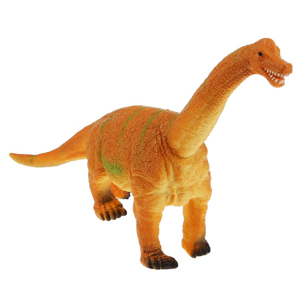 Игрушка динозавр пластизоль Брахиозавр, 31х9х26 см. Играем Вместе ZY639439-R