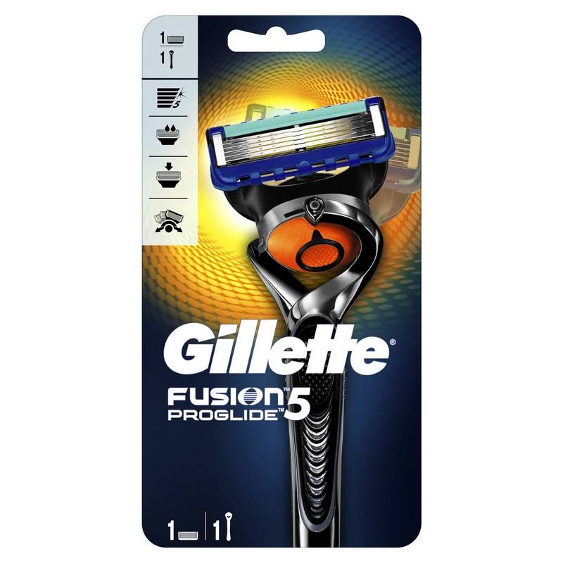 Бритва с 1 смен.кассетой GILLETTE Fusion ProGlide Flexball 7702018388707 819164