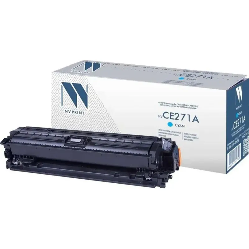 Картридж лазерный NV Print CE271A гол.для HP Color LaserJet M750 NV-CE271A 2138932