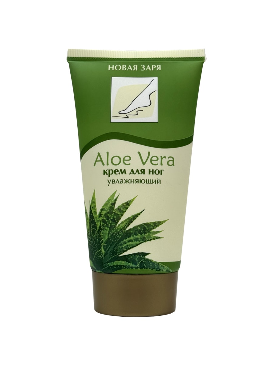Новая Заря Крем для ног увлажняющий Алоэ Вера/ Aloe Vera 150мл 4603023066129