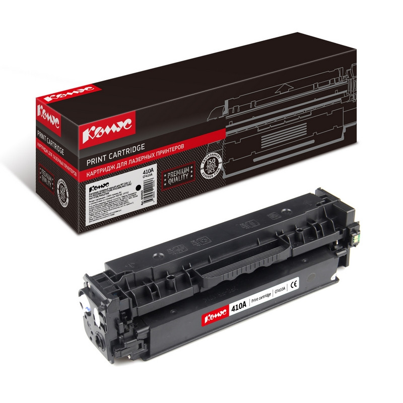 Картридж лазерный Комус CF410A чер. для HP Color LJ M477fnw 855953