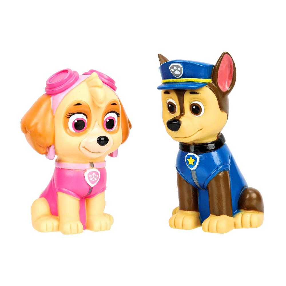Игрушка для ванны "Чейз и Скай" 10 см. "Щенячий Патруль" 2 шт. Играем Вместе LXCHASE-SKY-DOGP-NW