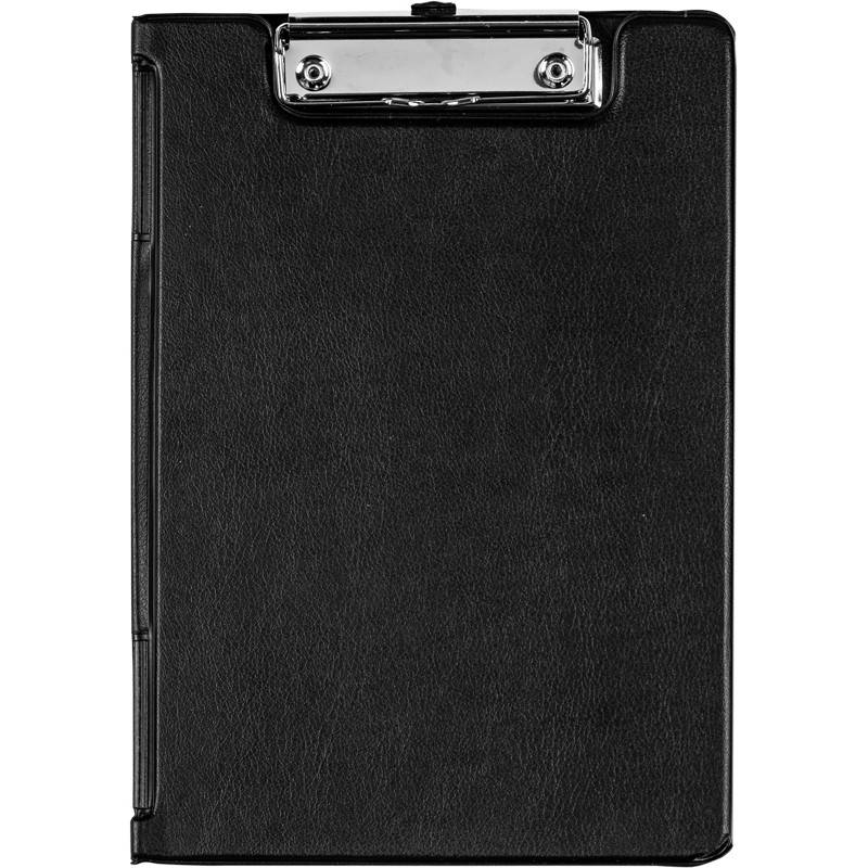 Папка-планшет с зажимом и крышкой Attache Selection A5 черная 44421