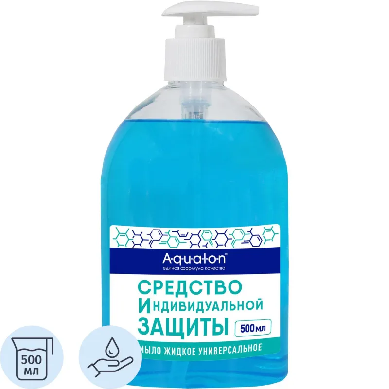 Мыло жидкое AQUALON универсальное, 500 мл 2072605 107405