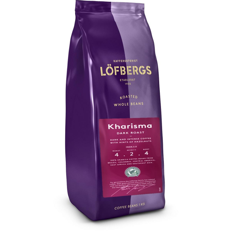 Кофе в зернах Lofbergs Kharisma,1кг 1316494