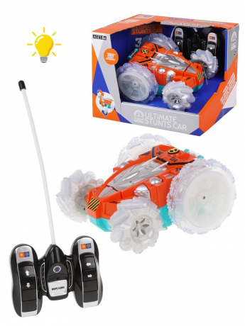 Машина перевертыш р/у, 4 канала, свет Наша Игрушка 999G-20CS