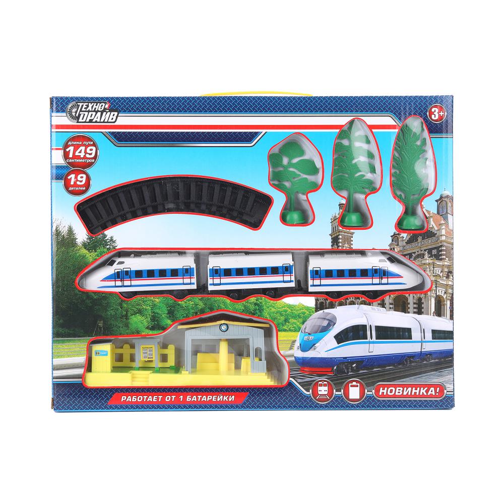 Железная дорога, 149 см. игровой набор Технодрайв 0912B059-R