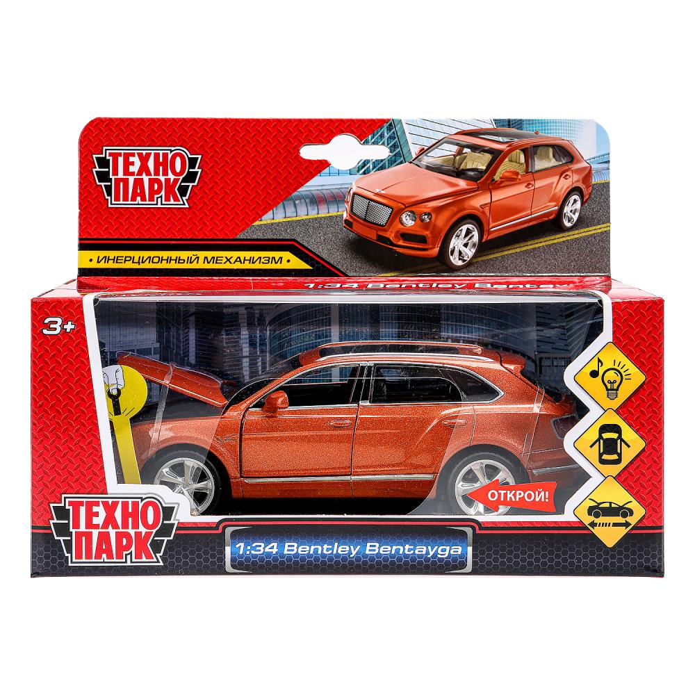 Машина металлическая свет-звук "Бентли Бентайга", 15,1 см. капот, инерция Технопарк SB-68369