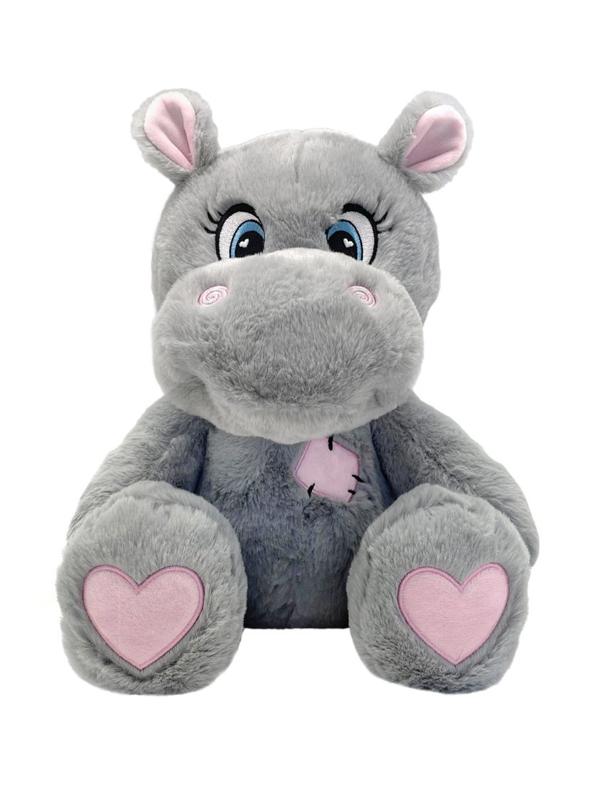 Мягкая игрушка Бегемот Светняшка, 25см Fluffy Family 682288