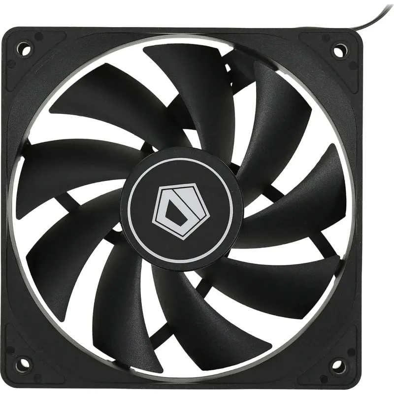Вентилятор ID-Cooling FL-12025K 120x120mm черный 3-pin 21dB 145gr Ret 2134781