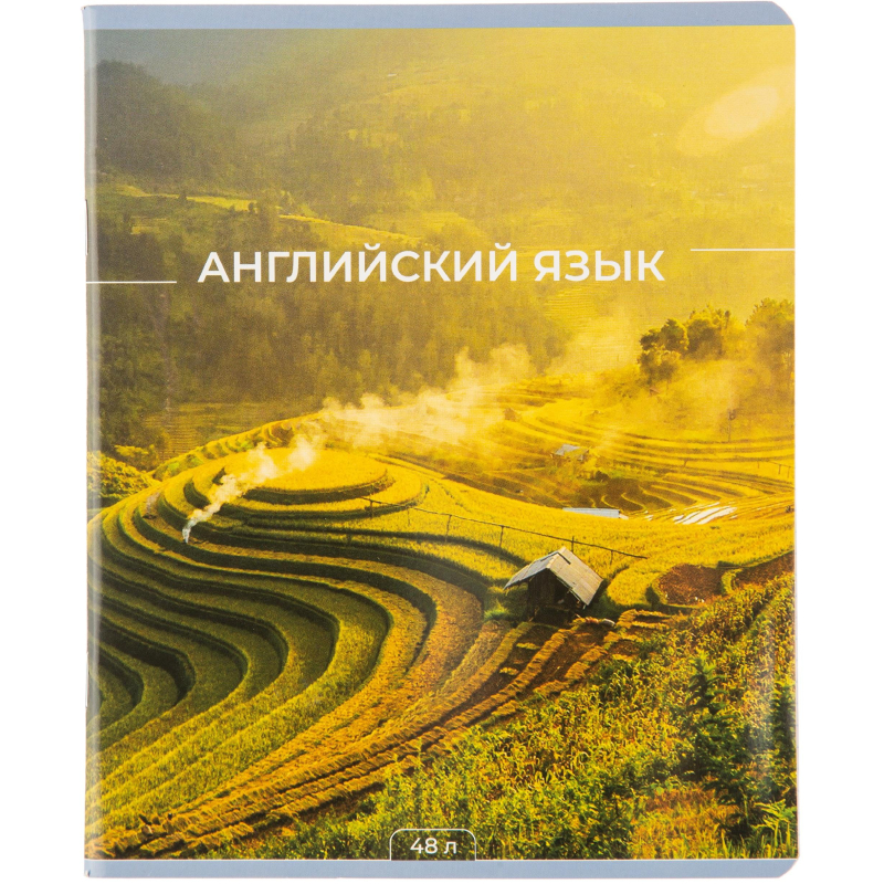 Тетрадь предметная 48л А5 клетка, №1 School -Мир Знаний- АНГЛИЙСКИЙ ЯЗЫК 1813234