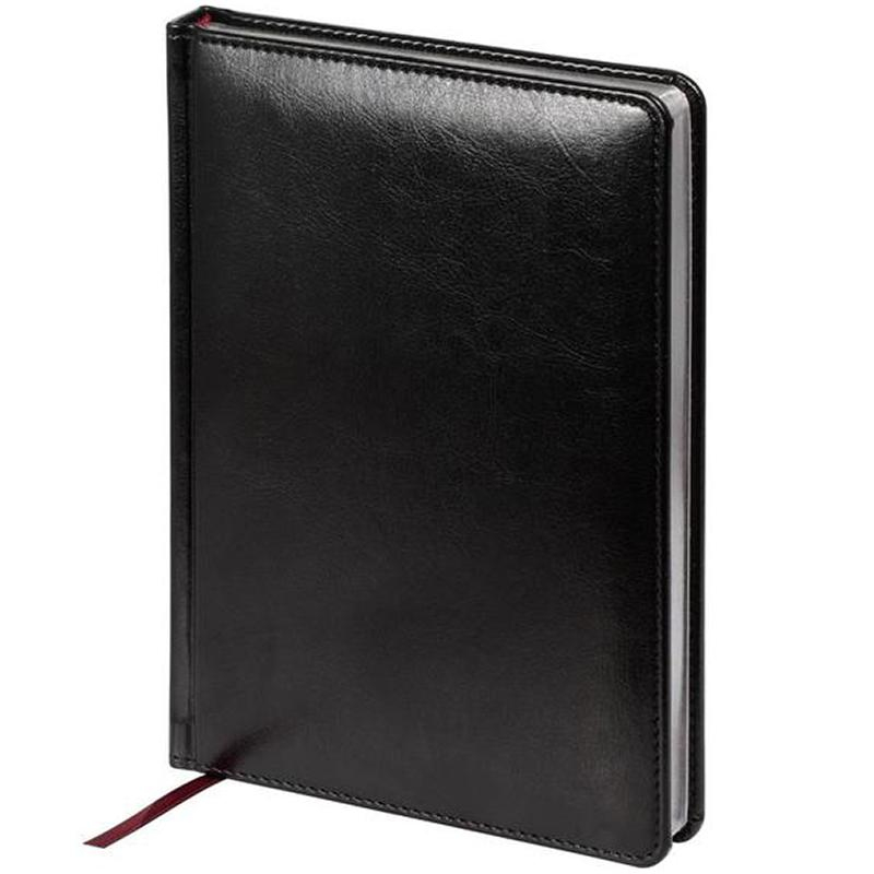 Ежедневник недат. А5+, 145х205,Sidney Nebraska, черный, сереб.обр. 3-128/16 Attache 1568288