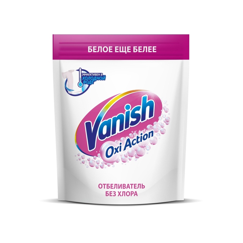 Отбеливатель Vanish Oxi Action Кристальная белизна д/бел тканей порошок 1кг 1608645