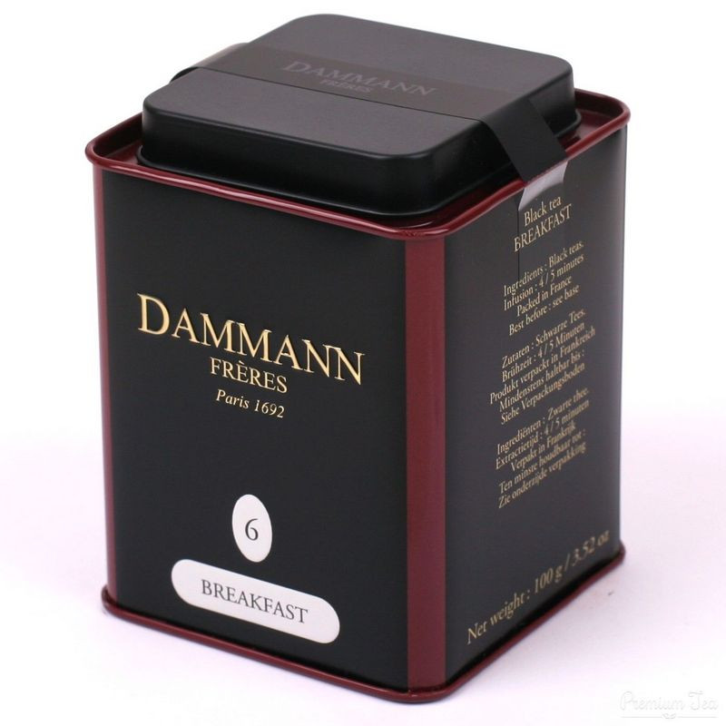 Чай Dammann The Breakfast листовой черн. 100г ж/б  6751 831368