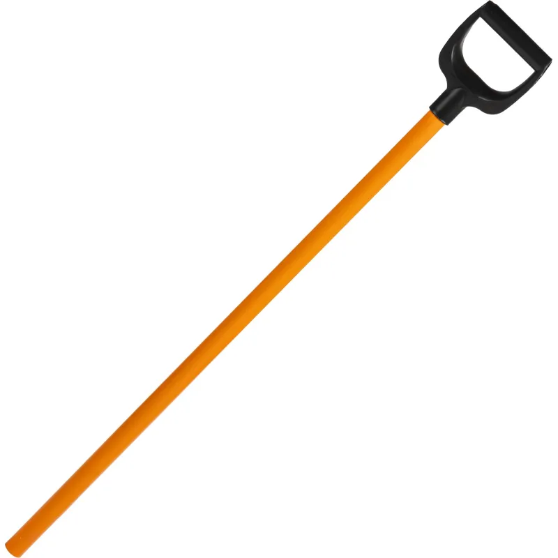 Черенок для инвентаря алюминий d32 мм 115 см с ручкой 2099735