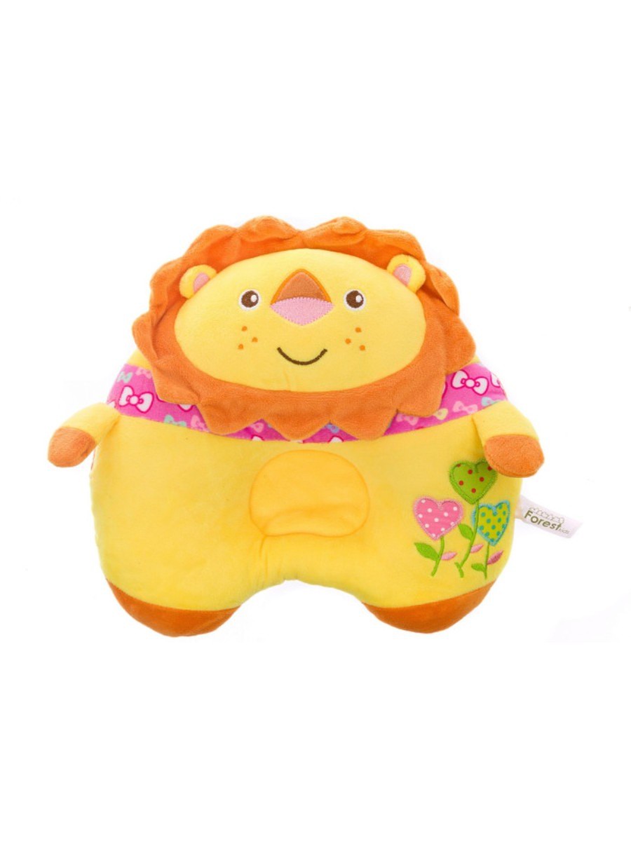 Forest kids. Развивающая игрушка Подушка Львенок R0041