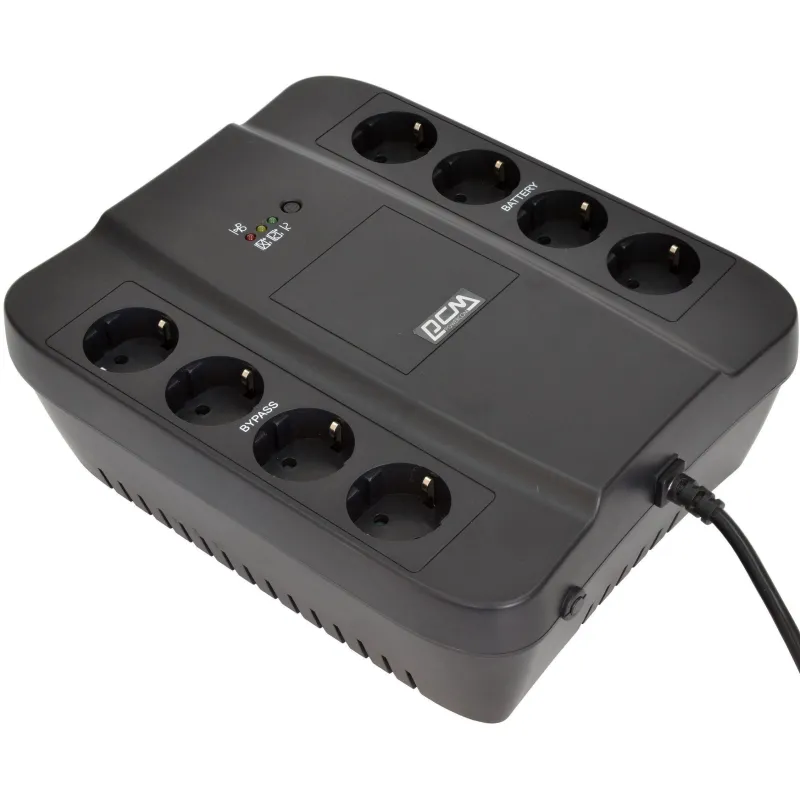 ИБП Powerсom (SPD-650N) Back-UPS SPIDER 650VA/390W Powercom 1924836