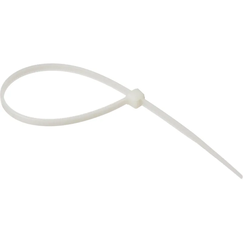 Хомут стяжка нейлоновая морозостойкая TOPFORT 3х150 белый 100 шт/уп 2097669